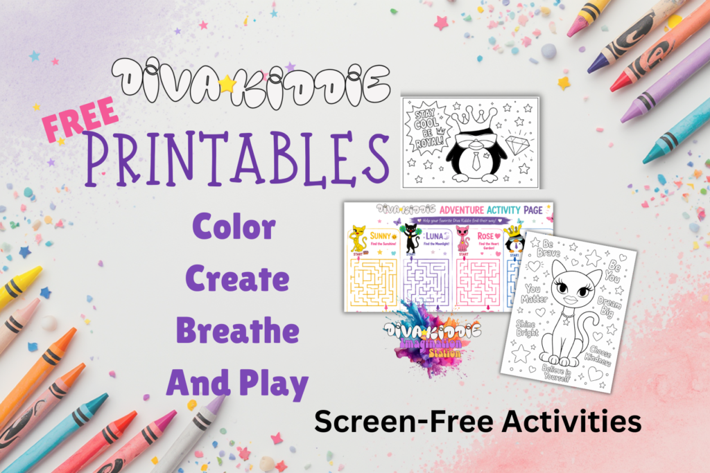 Diva Kiddie Free Printables