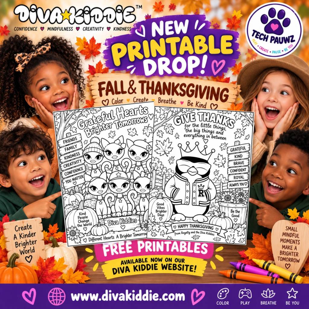 Diva Kiddie Bonus Printables